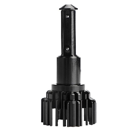 廠家供應(yīng)非標(biāo)太陽(yáng)花型LED汽車大燈鋁型材散熱器LED汽車大燈鋁件